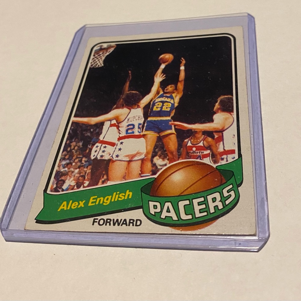 Alex English Rookie 1979 Topps Basketball Card Vintage collectible